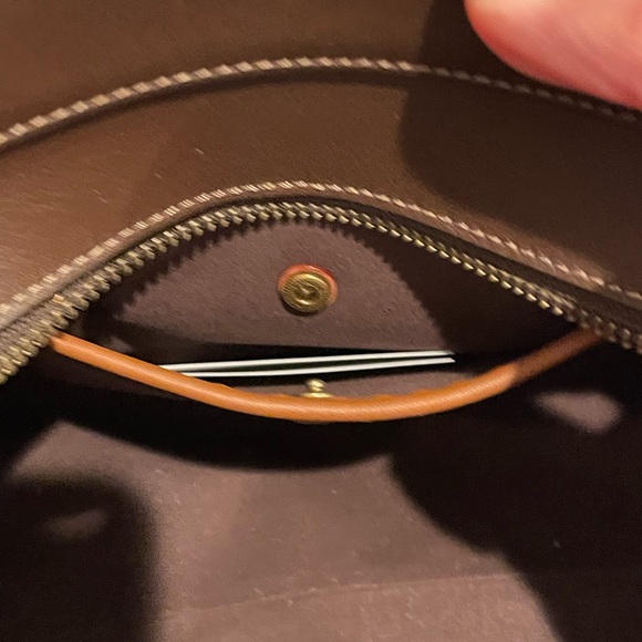 Coach Dark Brown Leather Satchel - Picture 13 of 14